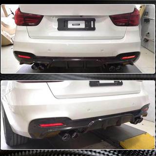 Takapuskurin diffuusori V4 (M-Sport, hiilikuitu) BMW 3-sarja F34 2013–2020 kuva 3