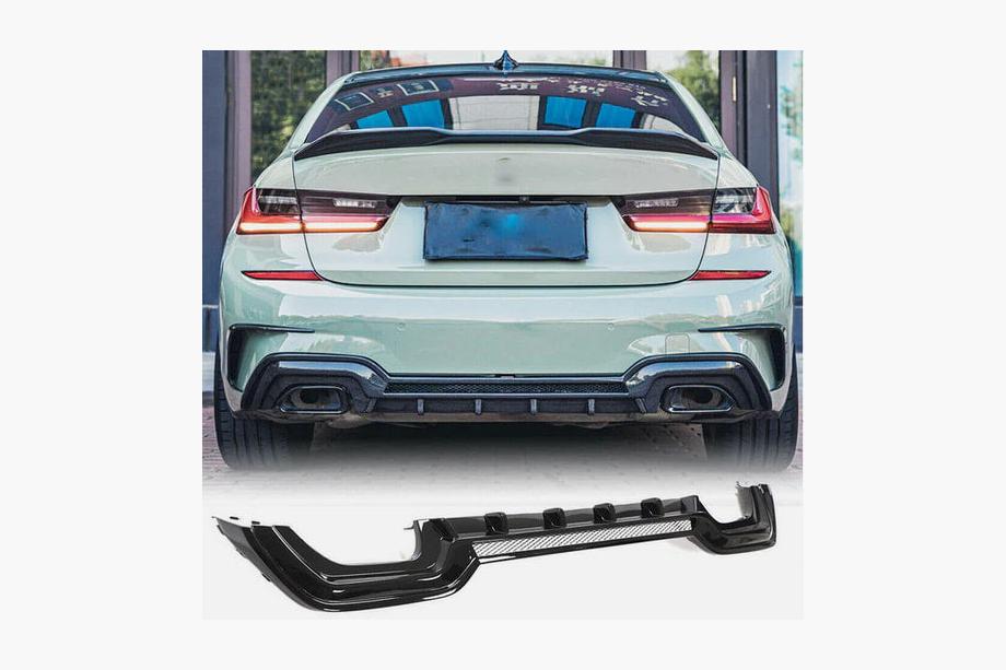 BMW 3-sarja G20/G21 2018– Takapuskurin diffuusori FRP V3 (2019-2021, M-Sport) Image