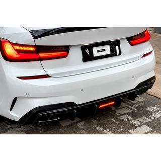 Takapuskurin diffuusori V6 (M-Sport 2018-2022, hiilikuitu) BMW 3-sarja G20/G21 2018– kuva 1