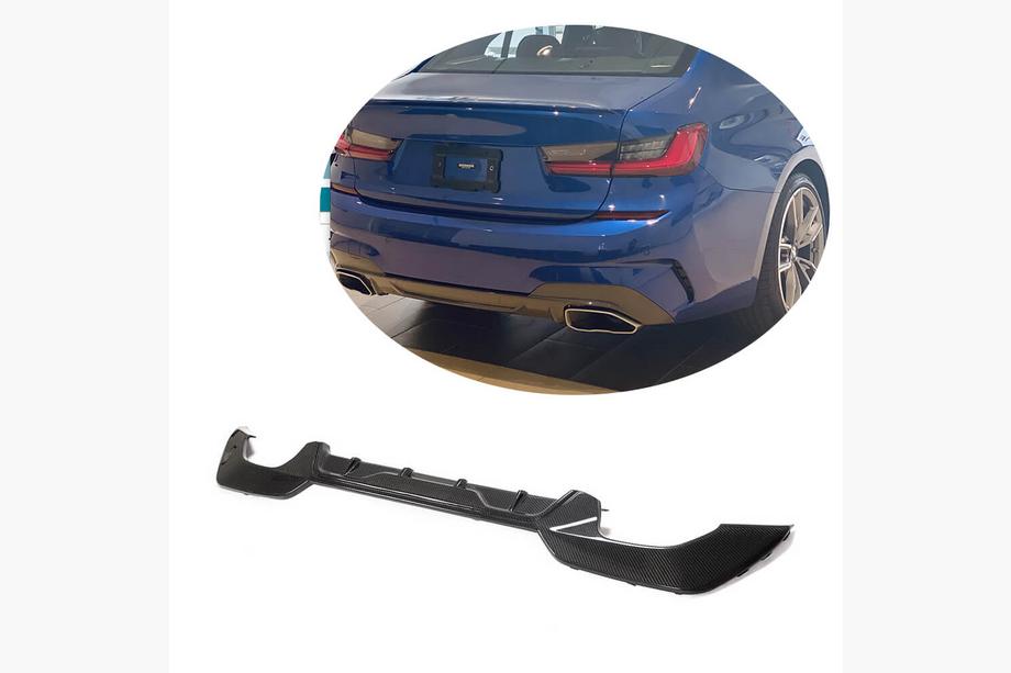 BMW 3-sarja G20/G21 2018– Takapuskurin diffuusori MP-Style (M-Sport 2018-2022, hiilikuitu) Image