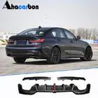 BMW 3-sarja G20/G21 2018– Takapuskurin diffuusori V3 (M-Sport 2018-2022, hiilikuitu) kuva 1