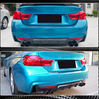 Takapuskurin diffuusori V1 (M-Sport, hiilikuitu) BMW 4-sarja F32/F33/F36 2012–2020 kuva 4