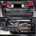 BMW 4-sarja F32/F33/F36 2012–2020 Takapuskurin diffuusori ABS-carbon V5 (M-Sport) kuva 3