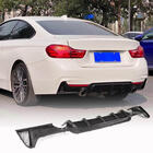 BMW 4-sarja F32/F33/F36 2012–2020 Takapuskurin diffuusori FRP V6 (M-Sport) kuva 2