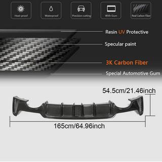 Takapuskurin diffuusori V7 (M-Sport, hiilikuitu) BMW 4-sarja F32/F33/F36 2012–2020 kuva 4