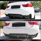 BMW 4-sarja F32/F33/F36 2012–2020 Takapuskurin diffuusori V8 (M-Sport, hiilikuitu) kuva 13
