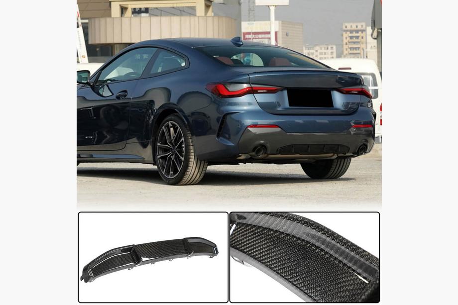 BMW 4-sarja G22/23/26 2020– Takapuskurin diffuusori V1 (G22/G23 M-Sport, hiilikuitu) Image
