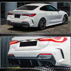 BMW 4-sarja G22/23/26 2020– Takapuskurin diffuusori V2 (G22/G23 M-Sport, hiilikuitu) kuva 4