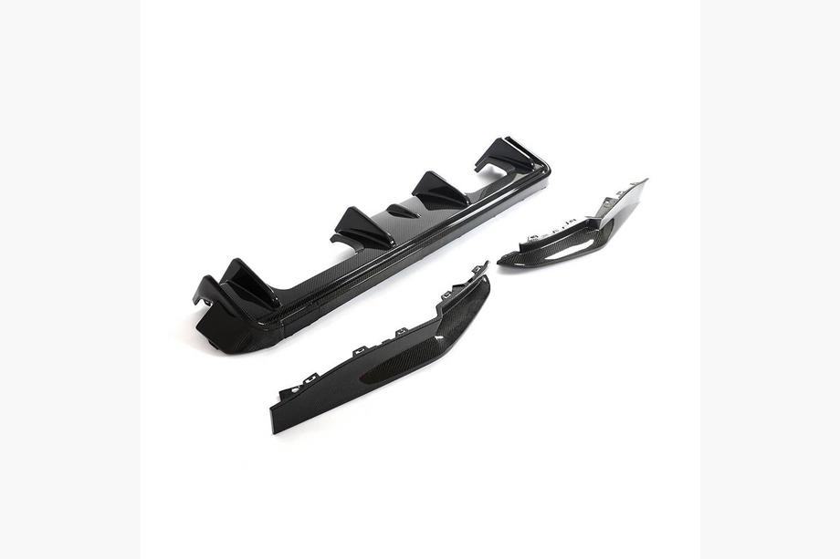 BMW 4-sarja G22/23/26 2020– Takapuskurin diffuusori V5 (G82/G83, hiilikuitu) Kuva 6
