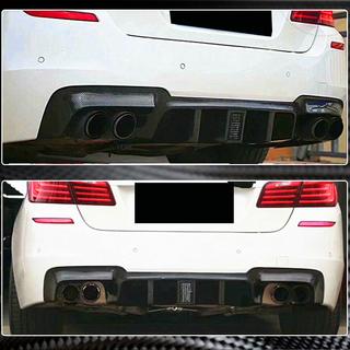 Takapuskurin diffuusori V2 (F10 M-Sport, hiilikuitu) BMW 5-sarja F10/F11 2010–2016 kuva 4