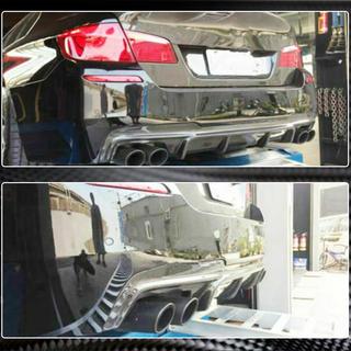 Takapuskurin diffuusori V3 (F10 M-Sport, hiilikuitu) BMW 5-sarja F10/F11 2010–2016 kuva 4