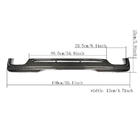 BMW 5-sarja F10/F11 2010–2016 Takapuskurin diffuusori V4 (F10 M-Sport, hiilikuitu) kuva 5
