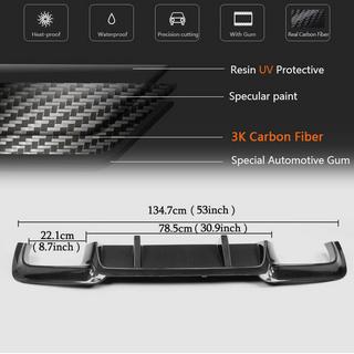 Takapuskurin diffuusori V1 (F10 M5, hiilikuitu) BMW 5-sarja F10/F11 2010–2016 kuva 3