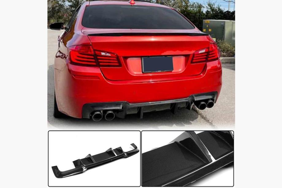 BMW 5-sarja F10/F11 2010–2016 Takapuskurin diffuusori V1 (F10 M5, hiilikuitu) Image