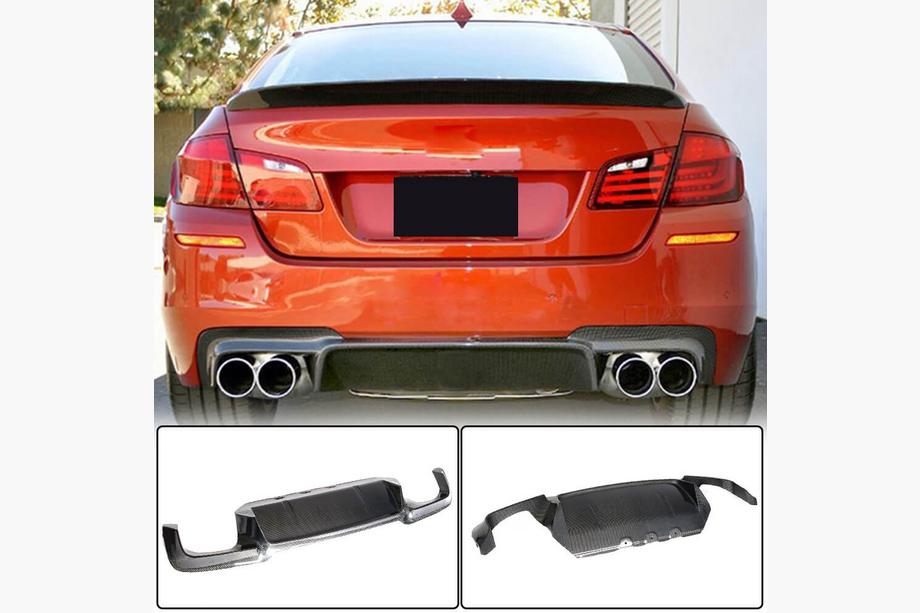 BMW 5-sarja F10/F11 2010–2016 Takapuskurin diffuusori Carbon V4 (M5:lle) Image