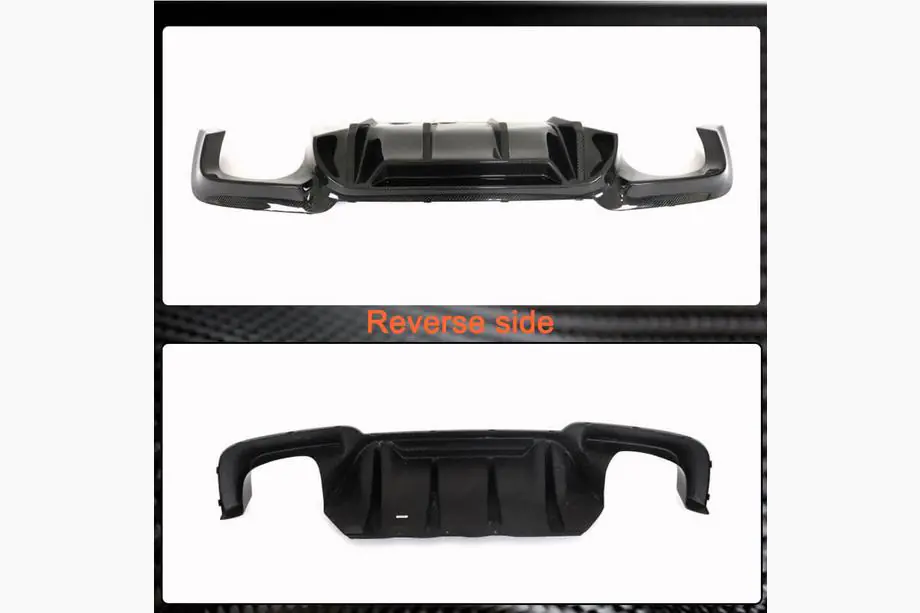 BMW 5-sarja F10/F11 2010–2016 Takapuskurin diffuusori V3 (F10 M5, hiilikuitu) Kuva 5
