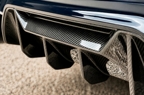 BMW 5-sarja G30/G31 2017–2023 Takapuskurin diffuusori V1 (M5 F90, hiilikuitu) kuva 4