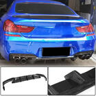 BMW 6-sarja F12/F13/F06 2011–2018 Takapuskurin diffuusori V1 (M-Sport/M6, hiilikuitu) kuva 1