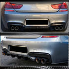 BMW 6-sarja F12/F13/F06 2011–2018 Takapuskurin diffuusori V1 (M-Sport/M6, hiilikuitu) kuva 3