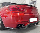 BMW 6-sarja F12/F13/F06 2011–2018 Takapuskurin diffuusori V1 (M6, hiilikuitu) kuva 4
