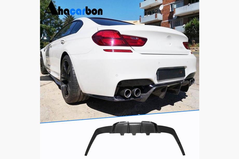 BMW 6-sarja F12/F13/F06 2011–2018 Takapuskurin diffuusori FRP V2 (M6) Image