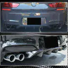 BMW 6-sarja F12/F13/F06 2011–2018 Takapuskurin diffuusori V2 (M6:lle, hiilikuitu) kuva 4