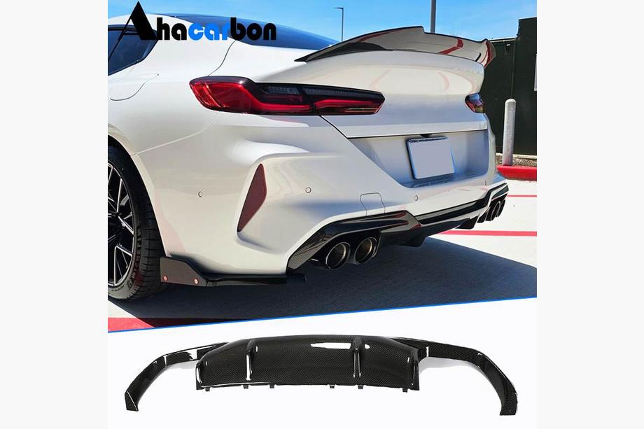 BMW 8-sarja G14/G15/G16 2018– Takapuskurin diffuusori (F93, hiilikuitu) Image