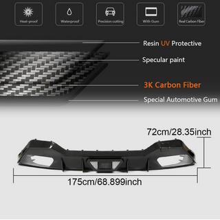 Takapuskurin diffuusori V1 (G14/G15 M-Sport, hiilikuitu) BMW 8-sarja G14/G15/G16 2018– kuva 4