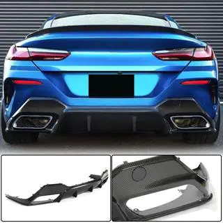 Takapuskurin diffuusori V2 (G14/G15 M-Sport, hiilikuitu) kuva 2