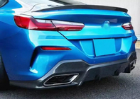 BMW 8-sarja G14/G15/G16 2018– Takapuskurin diffuusori V2 (G16 M-Sport, hiilikuitu) kuva 7
