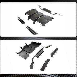 Takapuskurin diffuusori V1 (F80, hiilikuitu) BMW 3-sarja F30/F31 2012–2019 kuva 4