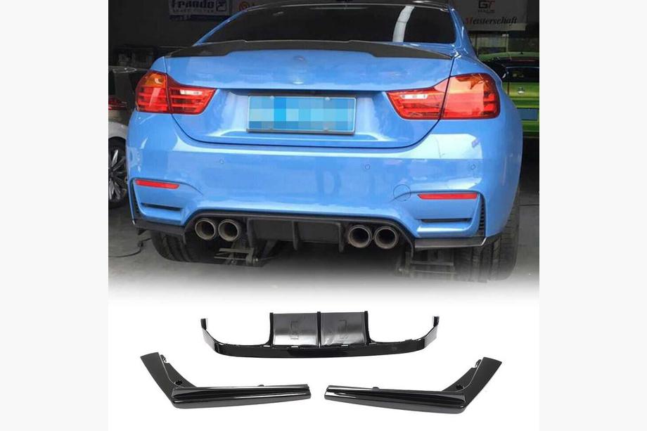 BMW 3-sarja F30/F31 2012–2019 ABS-takapuskurin diffuusori V14 (F80) Image