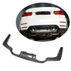 BMW 4-sarja F32/F33/F36 2012–2020 Takapuskurin diffuusori V2 (F82/F83, hiilikuitu) kuva 2