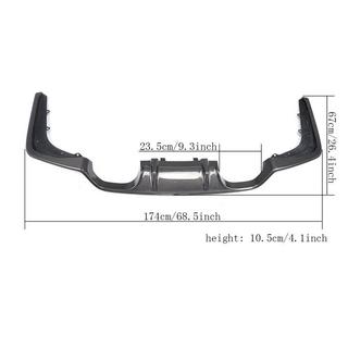 Takapuskurin diffuusori V2 (F82/F83, hiilikuitu) BMW 4-sarja F32/F33/F36 2012–2020 kuva 1