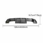 BMW 3-sarja G20/G21 2018– Takapuskurin diffuusori V1 (G80, hiilikuitu) kuva 14