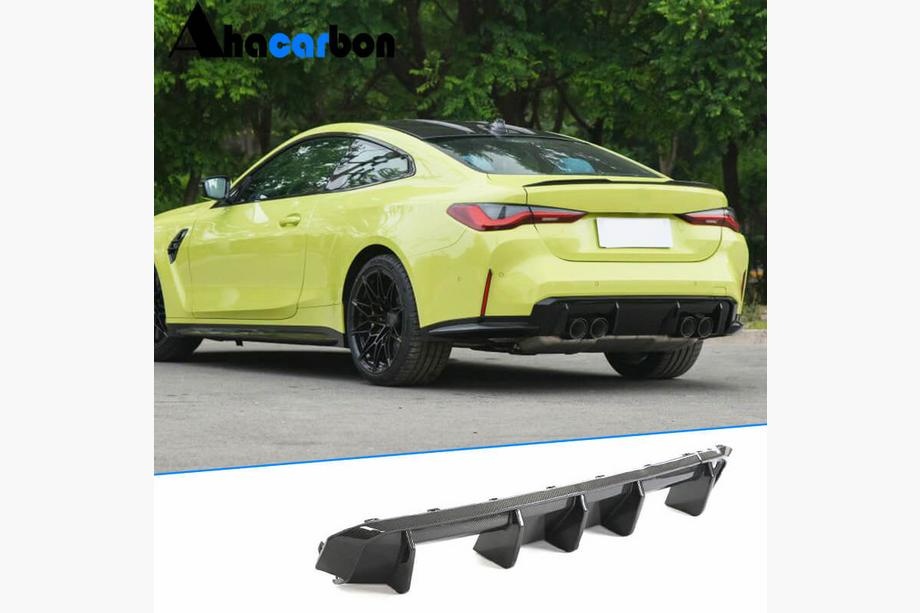 BMW 3-sarja G20/G21 2018– Takapuskurin diffuusori V1 (G80, hiilikuitu) Image