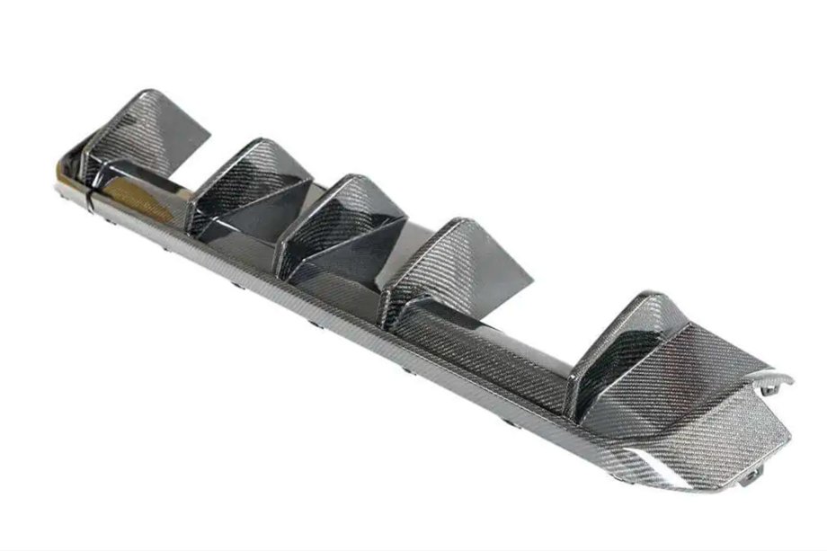 BMW 4-sarja G22/23/26 2020– Takapuskurin diffuusori V1 (G82/G83, hiilikuitu) Kuva 13