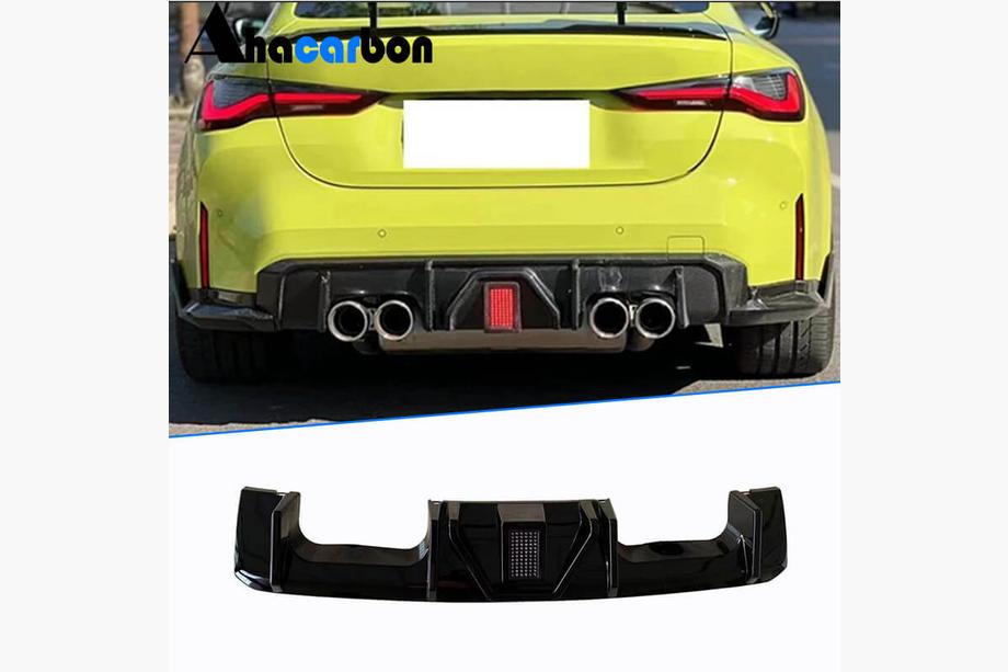 BMW 4-sarja G22/23/26 2020– Takapuskurin diffuusori ABS V4 (G82/G83:lle) Image