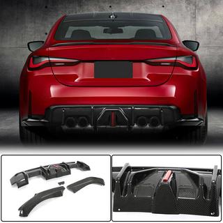 Takapuskurin diffuusori V4 (G82/G83, hiilikuitu) BMW 4-sarja G22/23/26 2020– kuva 1