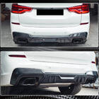 BMW X3 G01 2018– Takapuskurin diffuusori (alkuperäiseen M-Sport 2018-2021, hiilikuitu) kuva 4