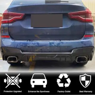 Takapuskurin diffuusori (alkuperäiseen M-Sport 2018-2021, hiilikuitu) kuva 2