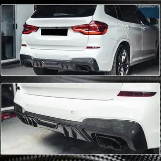 Takapuskurin diffuusori (alkuperäiseen M-Sport 2018-2021, hiilikuitu) kuva 3