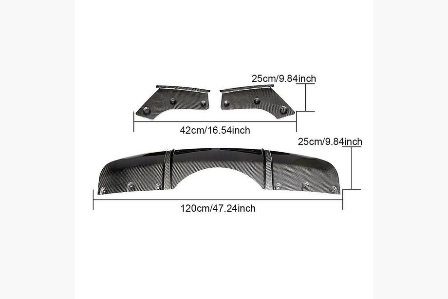 BMW X5 F15 2013–2018 Takapuskurin diffuusori V1 (M-Sport, hiilikuitu) Kuva 1