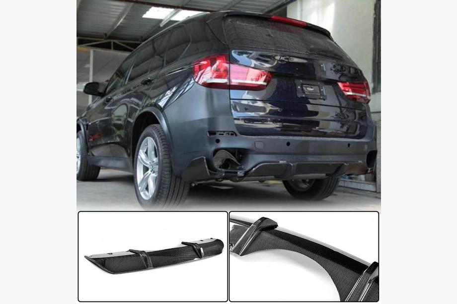 BMW X5 F15 2013–2018 Takapuskurin diffuusori V1 (M-Sport, hiilikuitu) Kuva 2