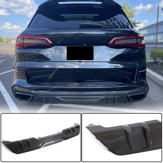 Takapuskurin diffuusori V1 (2018-2022, aito hiilikuitu) BMW X5 G05 2019–2026 kuva 1
