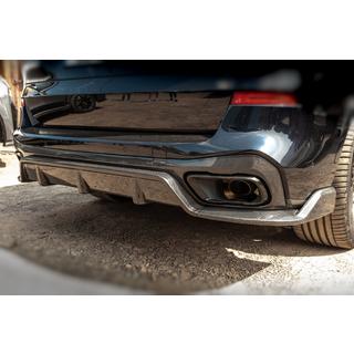 Takapuskurin diffuusori V2 (2018-2022, aito hiilikuitu) BMW X5 G05 2019–2026 kuva 1