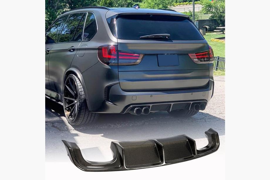 BMW X5 F15 2013–2018 Takapuskurin diffuusori V2 (F85, hiilikuitu) Image