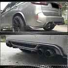BMW X6 F16 2014–2019 Takapuskurin diffuusori V2 (F86, hiilikuitu) kuva 3