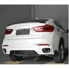BMW X6 F16 2014–2019 Takapuskurin diffuusori V1 (M-Sport, hiilikuitu) kuva 2