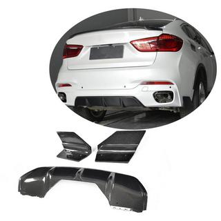 Takapuskurin diffuusori V1 (M-Sport, hiilikuitu) BMW X6 F16 2014–2019 kuva 1